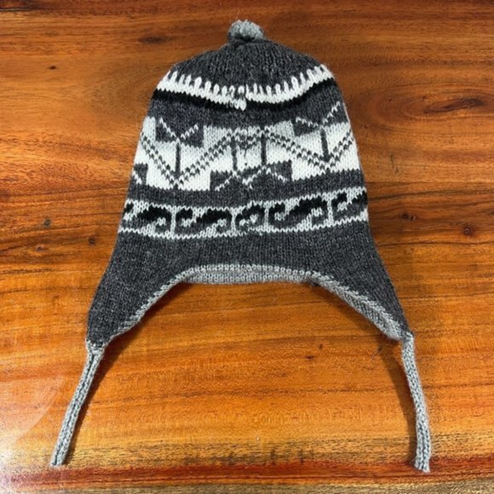 ⭐️4 for 20⭐️ ALPACA Grey Reversible‎ Winter Hat (O/S)